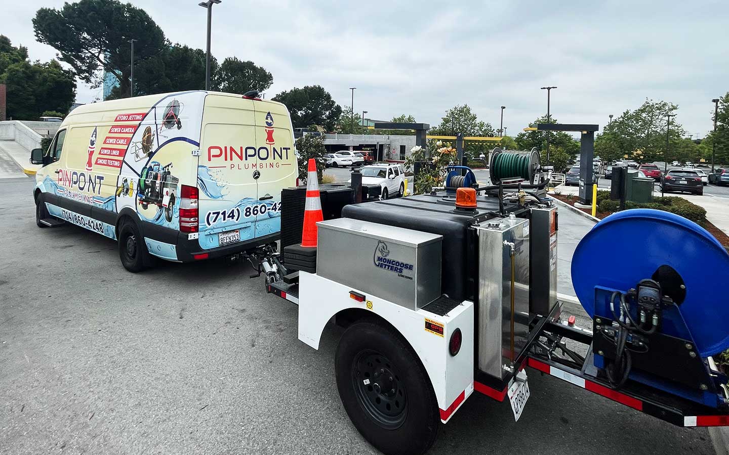 Pinpoint Mechanical Service Van
